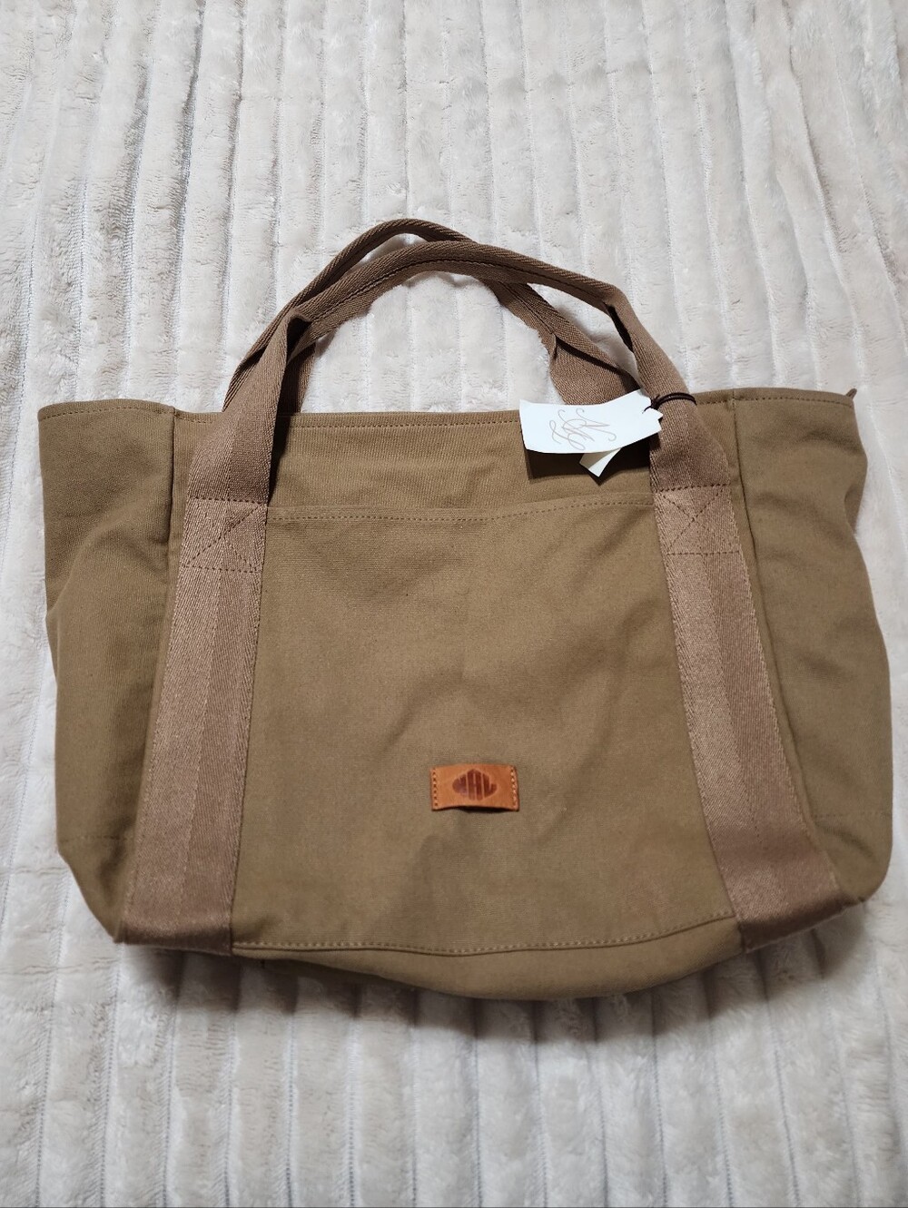 NAL Canvas Tote Bag W/Organizer